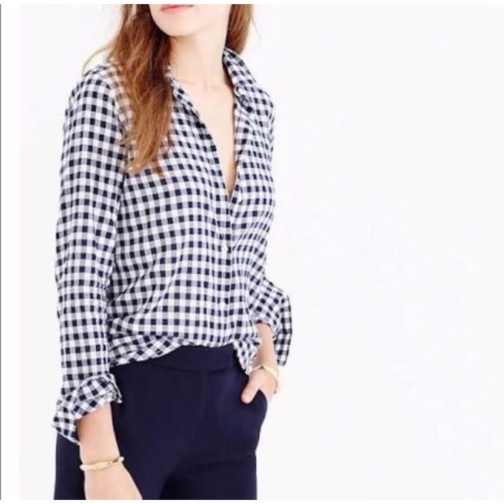 J. Crew Perfect Button-Down Shirt